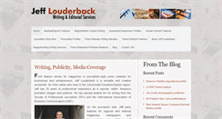 Desktop Screenshot of jefflouderback.com